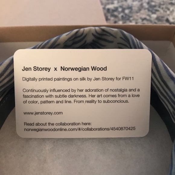 Jen Storey Silk Collar - Picture 4 of 7